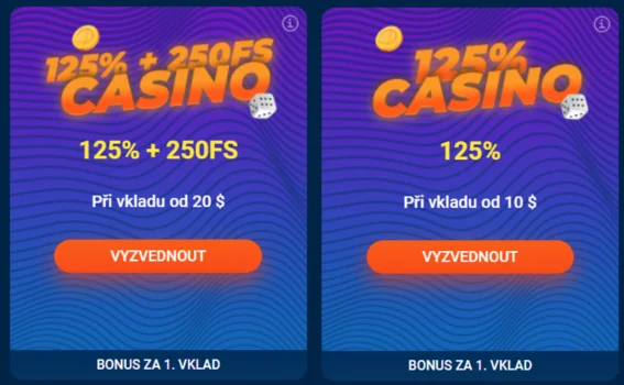 Kasinový bonus u Mostbet